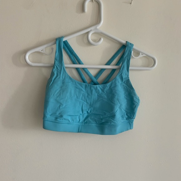 Blue lululemon sports bra - Picture 1 of 2